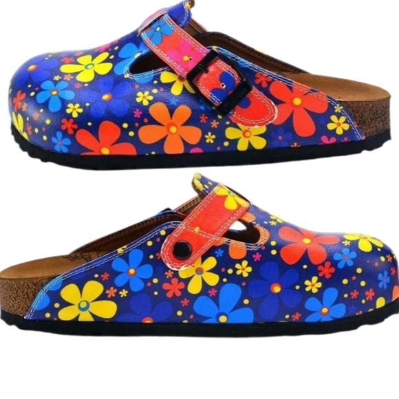 CALCEO Flower Garden Clogs EUR 35/ US 5 - Picture 4 of 5